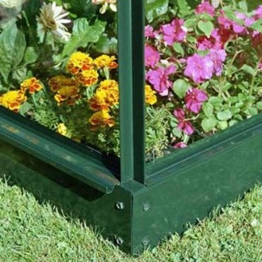 Halls Popular/Supreme 6x6 Greenhouse Base- Green