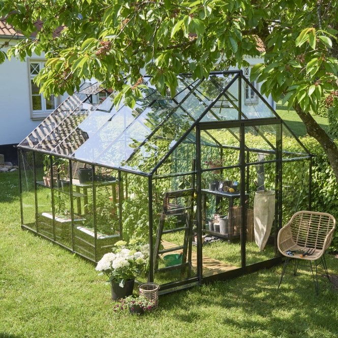 Halls Qube+ Greenhouse 8x12