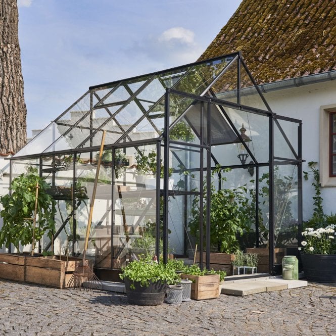 Halls Qube+ Greenhouse 8x8