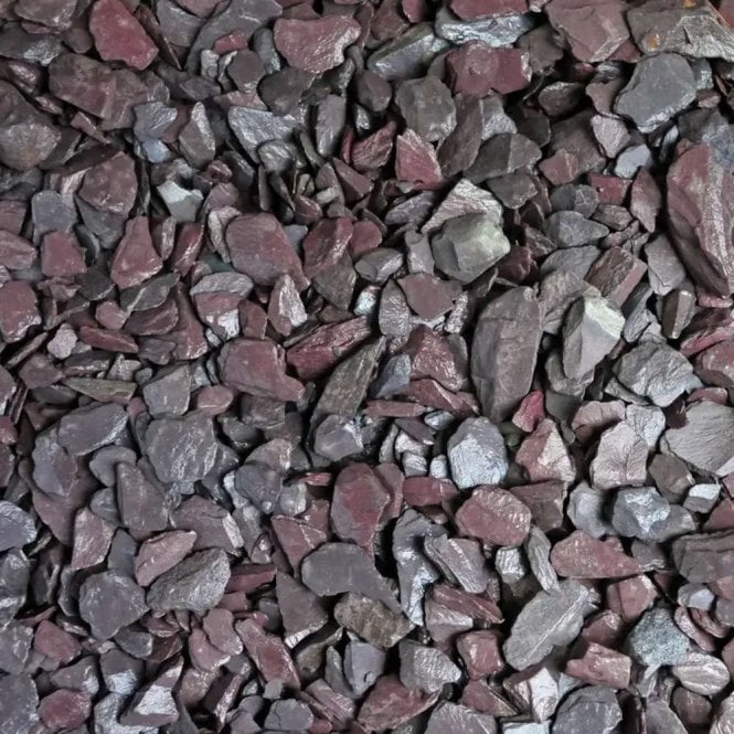Hallstone Plum Slate 40mm Bulk Bag