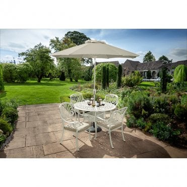 Amalfi 4 Seat Set (Maize/Wheatgrass)