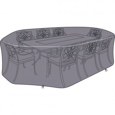 Amalfi/Capri 8 Seat Rectangular Dining Set Cover
