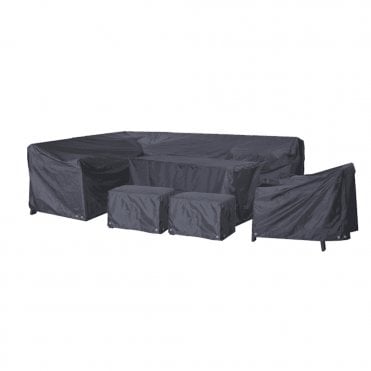Asher Rectangular Casual Dining Set Cover