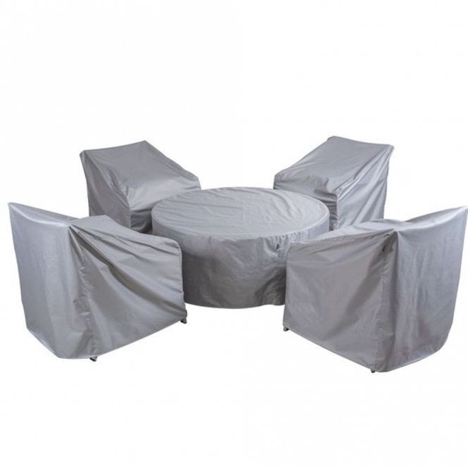 Hartman Buxton 4 Seat Round/Square Lounge Set Cover