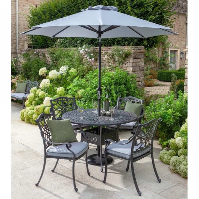 Hartman Capri 4 Seat Round Dining Set 