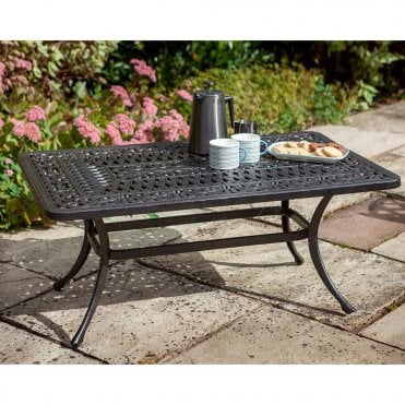 Capri Coffee Table (Antique Grey/Platinum)