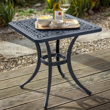 Capri Side Table - Antique Grey
