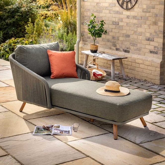 Hartman Eden Lounger (Moss/Juniper)