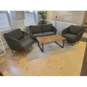 Hartman Ex-Display Eden 2 Seat Lounge Set - Moss/Juniper
