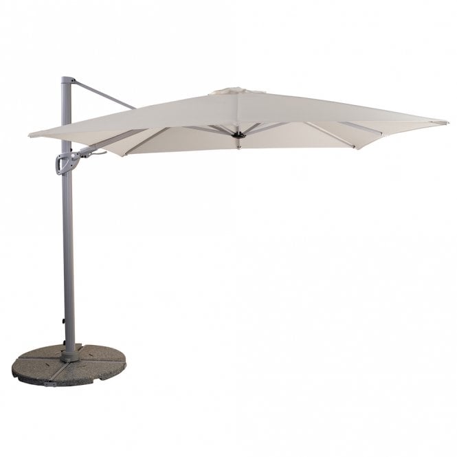 Hartman Pacific 2.7m Square Cantilever Parasol (Dove)