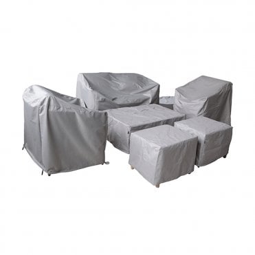 Portico 2 Seat Lounge Set Cover