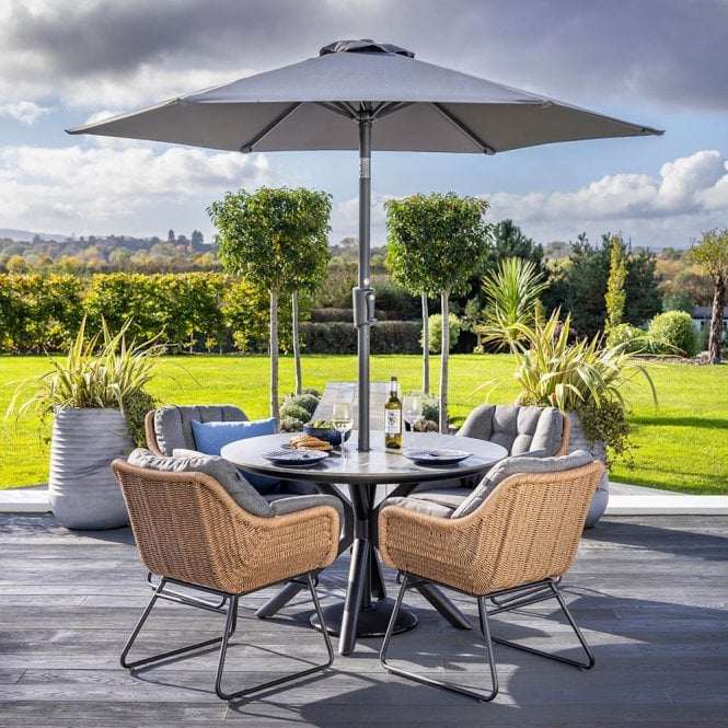 Hartman Rayo 4 Seat Dining Set