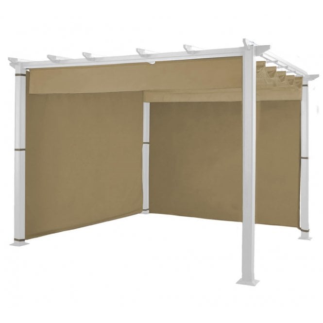 Hartman Roma/Monza Pergola 3m x 3m Curtain Pack - Caramel