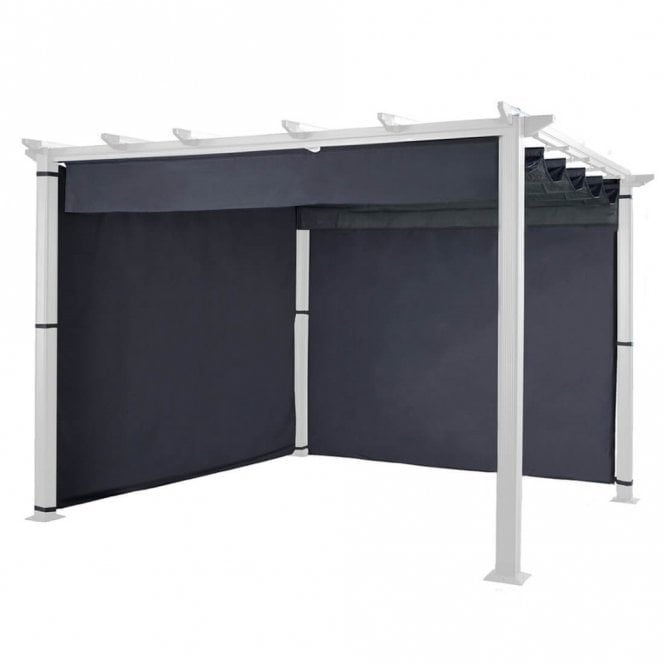 Hartman Roma/Monza Pergola 3m x 3m Curtain Pack - Grey