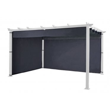 Roma/Monza Pergola 4m x 3m Curtain Pack - Grey