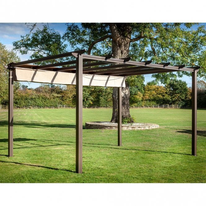 Hartman Roma/Monza Pergola 4m x 3m Replacement Canopy - Caramel