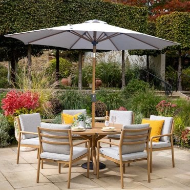 Sahara 6 Seat Round Set