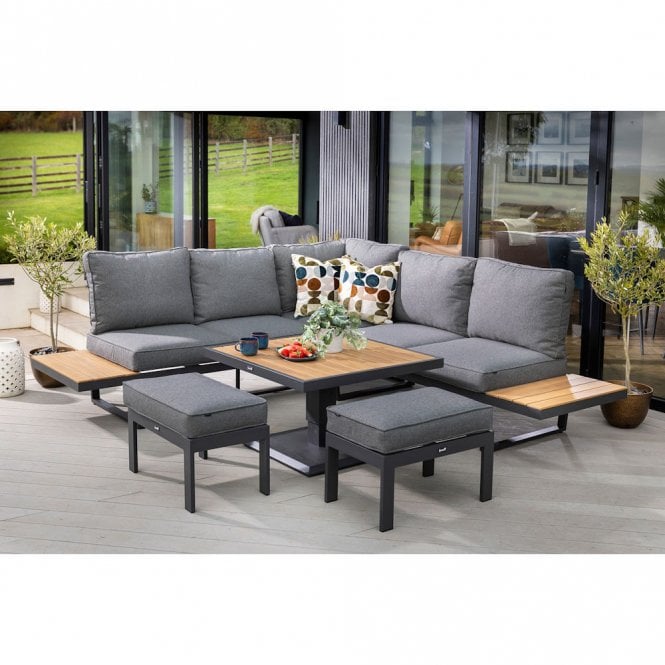 Hartman Sonas Square Corner Platform Set (Matt Xerix/Grey Harris)