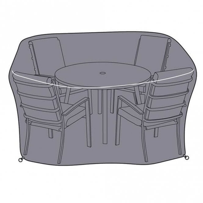 Hartman Vienna 4 Seat Round Dining Set Cover