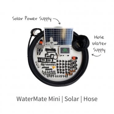 WaterMate Mini Automatic Greenhouse Watering Hose - Solar Powered