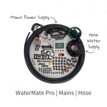 WaterMate Pro Automatic Greenhouse & Polytunnel Watering Hose - Mains Powered