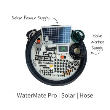 WaterMate Pro Automatic Greenhouse & Polytunnel Watering Hose - Solar Powered