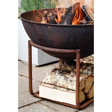 Cast Iron Black Firebowl