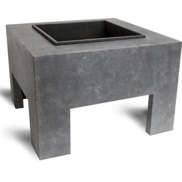 Firefly Square Cement Firebowl