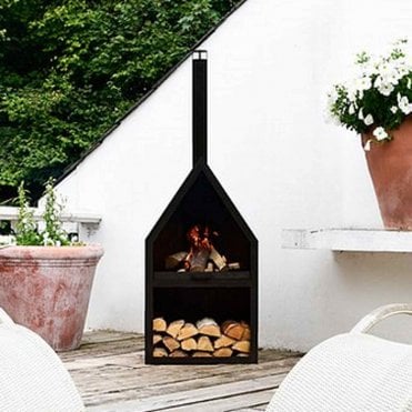 Henley Black Fireplace