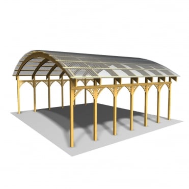 Conwy Double Carport
