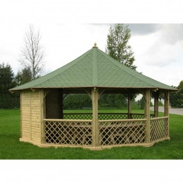 Wagner Pavilion with Solid Panels