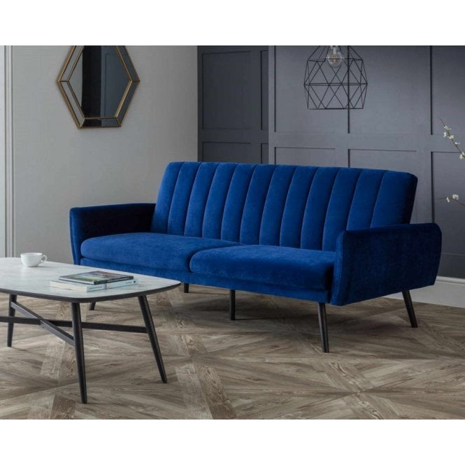 Julian Bowen Afina Sofabed Blue
