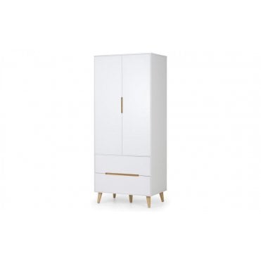 Alicia Combination Wardrobe White