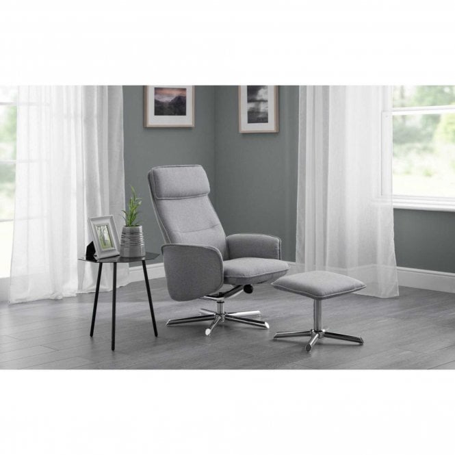 Julian Bowen Aria Recliner & Stool