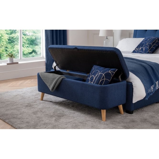 Julian Bowen Astrid Blanket Box Blue