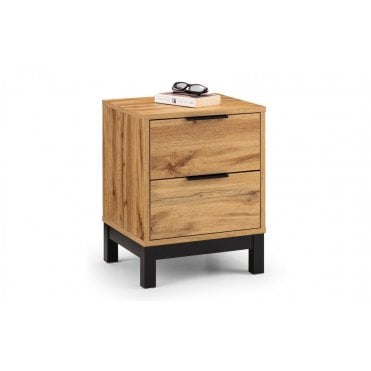 Bali 2 Drawer Bedside Cabinet