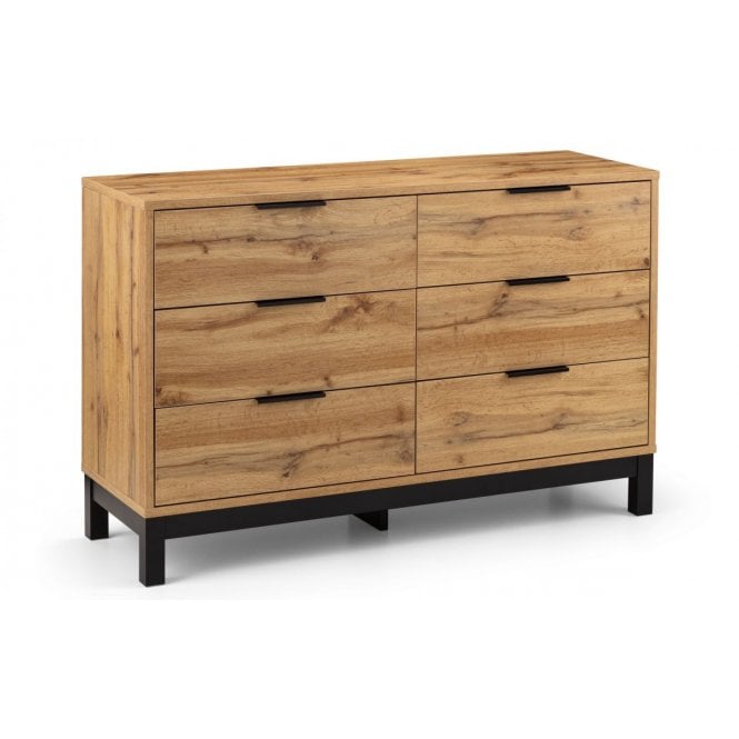 Julian Bowen Bali 6 Drawer Chest of Drawers