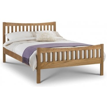 Bergamo Oak Double Bed