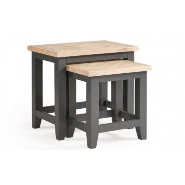Bordeaux Nest of Tables - Grey