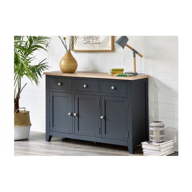 Julian Bowen Bordeaux Sideboard - Grey