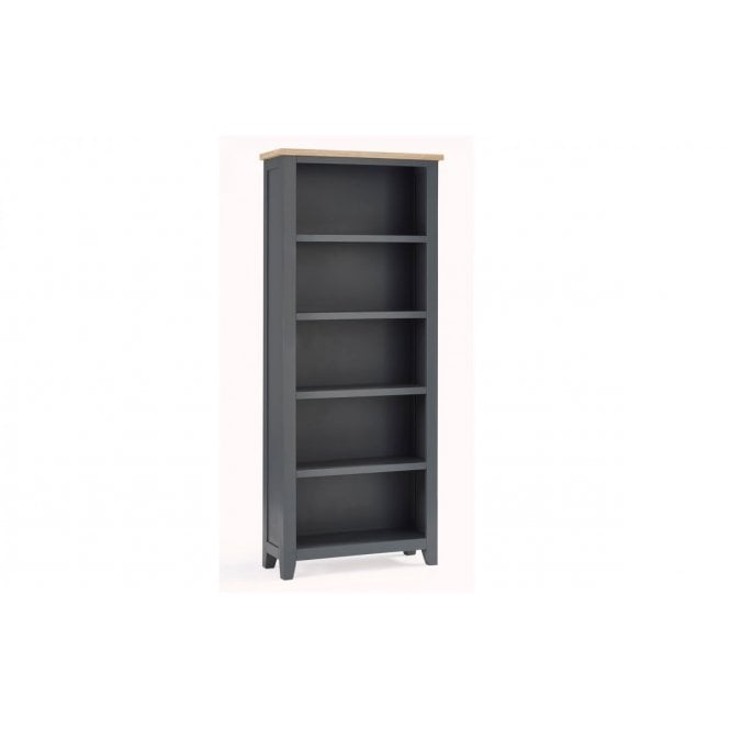 Julian Bowen Bordeaux Tall Bookcase - Grey