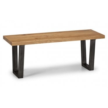 Brooklyn Oak Bench