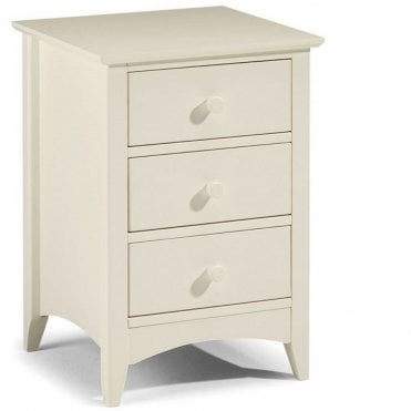 Cameo 3 Drawer Bedside