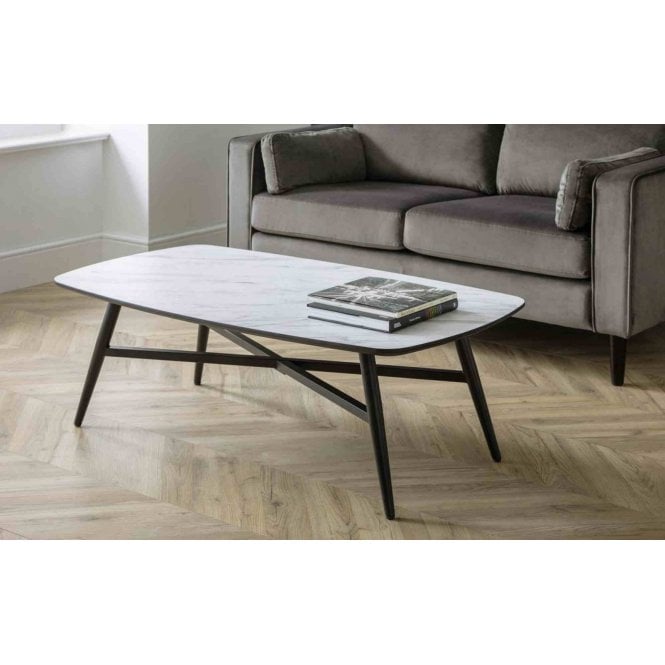 Julian Bowen Caruso Marble Effect Coffee Table