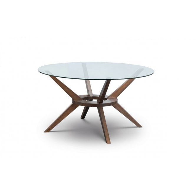 Julian Bowen Chelsea Large Glass Top Dining Table