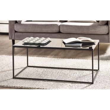 Chicago Coffee Table - Smoked Glass