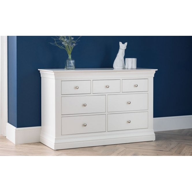 Julian Bowen Clermont 4+3 Drawer Chest
