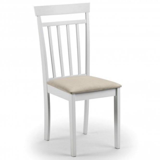 Julian Bowen Coast White Dining Chair