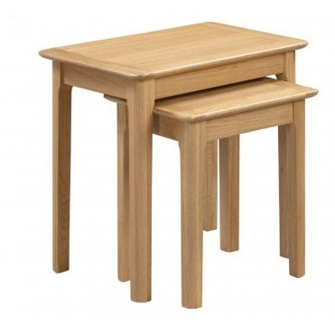 Cotswold Oak Nest of 2 Tables