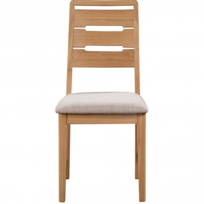 Julian Bowen Curve Oak Dining Chair